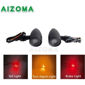 Maxpower (1350 Black) 10mm Motorcycle Smoke Lens Red Amber LED Turn Signal Light Bullet F Maxpower (1350 Black) 10mm Motorcycle Smoke Lens Red Amber LED Turn Signal Light Bullet F