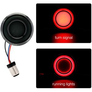 Maxpower (Rear Red) 2Pcs 2'' Motorcycle LED Turn Signal Light Front Rear Brake Tail Light Maxpower (Rear Red) 2Pcs 2'' Motorcycle LED Turn Signal Light Front Rear Brake Tail Light