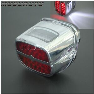 Maxpower (6203 chrome red) Tail Light LED Rear Lamp License Plate Taillights Brake Stop T Maxpower (6203 chrome red) Tail Light LED Rear Lamp License Plate Taillights Brake Stop T