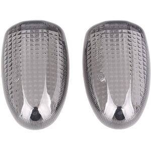 Maxpower (Smoke) 2Pcs E-Mark Motorcycle Turn Signals Light Lamp Indicator Blinker Lens Maxpower (Smoke) 2Pcs E-Mark Motorcycle Turn Signals Light Lamp Indicator Blinker Lens