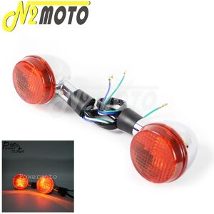 Maxpower (2pc Front Indicator) 11V Motorcycle Retro Front Rear Lamp Turn Signals Indicato Maxpower (2pc Front Indicator) 11V Motorcycle Retro Front Rear Lamp Turn Signals Indicato