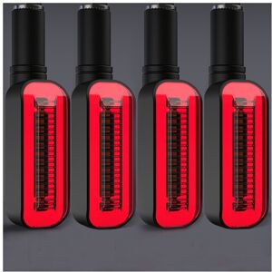 Maxpower (4pcs RED) 2PCS LED Turn Signal Light Motorcycle Stop Signals DRL Flowing Water Maxpower (4pcs RED) 2PCS LED Turn Signal Light Motorcycle Stop Signals DRL Flowing Water