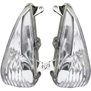 Maxpower (Clear) Motorcycle Front Turn Signals Indicator Lamp Blinker Lens Cover for Hond Maxpower (Clear) Motorcycle Front Turn Signals Indicator Lamp Blinker Lens Cover for Hond