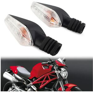 Maxpower (Clear lens) Motorcycle Turning Blinker Lamp Turn Signal Indicator Light For DUC Maxpower (Clear lens) Motorcycle Turning Blinker Lamp Turn Signal Indicator Light For DUC