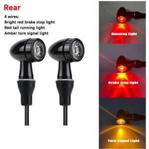 Maxpower (Cx-TSL274-4) 4 PCS E32 Emark Bullet Micro LED Turn Signal Light 3 in 1 Blinker Maxpower (Cx-TSL274-4) 4 PCS E32 Emark Bullet Micro LED Turn Signal Light 3 in 1 Blinker