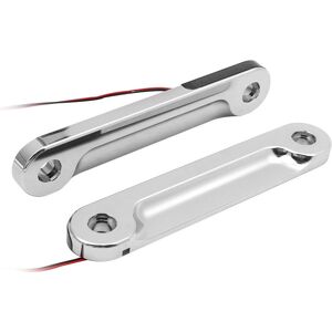 Maxpower (Chrome) Motorcycle Aluminum Front LED Flush Fork Turn Signals Light Brackets Fo Maxpower (Chrome) Motorcycle Aluminum Front LED Flush Fork Turn Signals Light Brackets Fo