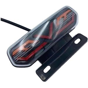 Maxpower (Black) 12V Motorcycle Rear Lights LED Motorcycle Brake Light ATV Tail Light Mot Maxpower (Black) 12V Motorcycle Rear Lights LED Motorcycle Brake Light ATV Tail Light Mot