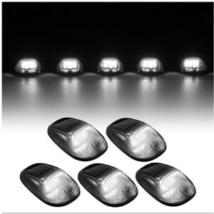 Maxpower (white) Universal 5pcs White Yellow 24 LED Cab Roof Running Top Clearance Marker Maxpower (white) Universal 5pcs White Yellow 24 LED Cab Roof Running Top Clearance Marker