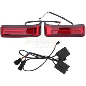 Maxpower (Red) Motorcycle Saddle Bag Luggage Turn Signal Lights Lamp Rear LED Light For Maxpower (Red) Motorcycle Saddle Bag Luggage Turn Signal Lights Lamp Rear LED Light For