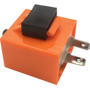 Maxpower (Orange) 2 Pin LED Flasher Relay 12V Adjustable Frequency Turn Signals Blinker Maxpower (Orange) 2 Pin LED Flasher Relay 12V Adjustable Frequency Turn Signals Blinker