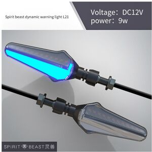 Maxpower (Blue) Spirit Beast Universal Motorcycle Turn Signal LED Indicator Motorbike Maxpower (Blue) Spirit Beast Universal Motorcycle Turn Signal LED Indicator Motorbike