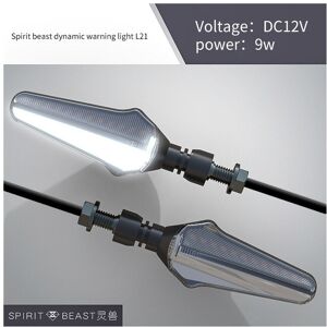 Maxpower (White) Spirit Beast Universal Motorcycle Turn Signal LED Indicator Motorbike Maxpower (White) Spirit Beast Universal Motorcycle Turn Signal LED Indicator Motorbike