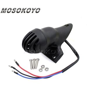 Maxpower (Grille Black) Retro Motorcycle Taillight W/ License Plate Light Grill Tail Brak Maxpower (Grille Black) Retro Motorcycle Taillight W/ License Plate Light Grill Tail Brak