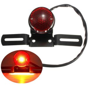 Maxpower (Red) NEW Motorcycle Rear Tail Brake Stop Light LED Retro Red Lamp W/ License Maxpower (Red) NEW Motorcycle Rear Tail Brake Stop Light LED Retro Red Lamp W/ License