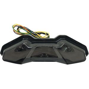 Maxpower (Smoke) Motorcycle LED Turn Signals Integrated Tail Light Rear Brake Taillight Maxpower (Smoke) Motorcycle LED Turn Signals Integrated Tail Light Rear Brake Taillight