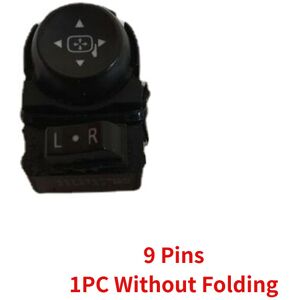 Maxpower (Without Folding) Car Side Rearview Mirror Folding Control Switch Button For Ope Maxpower (Without Folding) Car Side Rearview Mirror Folding Control Switch Button For Ope