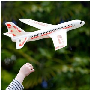 Maxpower (Red) Hand Launch Foam Airplane Flying Toy Glider Fun for Outdoor Garden Maxpower (Red) Hand Launch Foam Airplane Flying Toy Glider Fun for Outdoor Garden