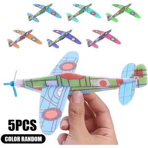 Maxpower (5Pcs Random) 1-5pcs 3D DIY Hand Throw Flying Airplane Toys Glider Planes Foam A Maxpower (5Pcs Random) 1-5pcs 3D DIY Hand Throw Flying Airplane Toys Glider Planes Foam A