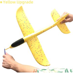 Maxpower (50cm Yellow Upgrade, China) 50CM Big Foam Plane Glider Hand Throw Airplane Ligh Maxpower (50cm Yellow Upgrade, China) 50CM Big Foam Plane Glider Hand Throw Airplane Ligh