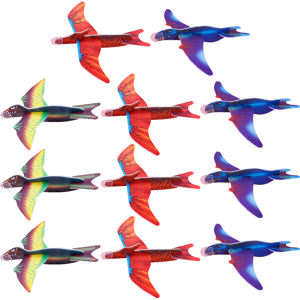 Maxpower (Assorted Color) 48Pcs Dinosaur Foam Airplane Toy Airplane Toys Dinosaur Flying Maxpower (Assorted Color) 48Pcs Dinosaur Foam Airplane Toy Airplane Toys Dinosaur Flying