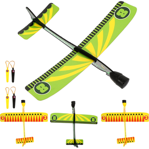 Maxpower (Random Color) 4 Pcs Hand Throw Catapult Aircraft Finger Plane Planes Toys Foam Maxpower (Random Color) 4 Pcs Hand Throw Catapult Aircraft Finger Plane Planes Toys Foam