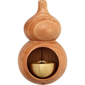 Unbranded (Beech) Magnetic Shopkeepers Bell,Magnetic Gourd-Shaped Wooden Bell Entry Door Unbranded (Beech) Magnetic Shopkeepers Bell,Magnetic Gourd-Shaped Wooden Bell Entry Door
