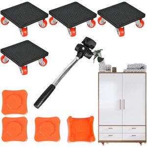 Unbranded Furniture Movers Sliders - 360 Rotatable Heavy Duty Furniture Movers With 4 Whee Unbranded Furniture Movers Sliders - 360 Rotatable Heavy Duty Furniture Movers With 4 Whee