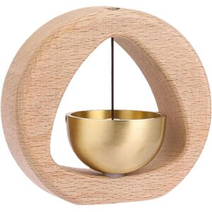 Unbranded (Triangle) Shopkeepers Bell for Door Opening,Magnetic Wooden Door Chime - Japane Unbranded (Triangle) Shopkeepers Bell for Door Opening,Magnetic Wooden Door Chime - Japane