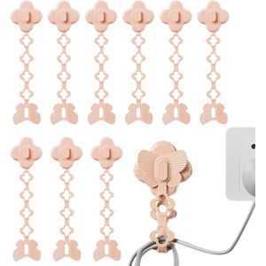Unbranded (Pink) Stick Cord Organizer, 10X Wall-Mounted Cable Organizer Strap, No Punching Unbranded (Pink) Stick Cord Organizer, 10X Wall-Mounted Cable Organizer Strap, No Punching