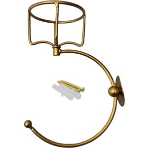 Unbranded (Gold) Hand Towel Holder - Hand Towel Hook with Vintage Candle Holder - Wall Mou Unbranded (Gold) Hand Towel Holder - Hand Towel Hook with Vintage Candle Holder - Wall Mou