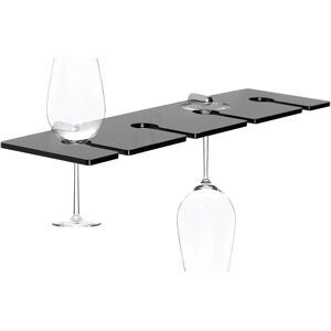 Unbranded (Black) Wine Glass Wall Rack - Wall Mounted Wine Glass Storage Holder,Simple and Unbranded (Black) Wine Glass Wall Rack - Wall Mounted Wine Glass Storage Holder,Simple and