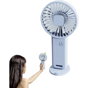 Unbranded (Blue) Personal Fan Rechargeable, 3 Speed Modes Silent Hand Fan, Small Rechargea Unbranded (Blue) Personal Fan Rechargeable, 3 Speed Modes Silent Hand Fan, Small Rechargea