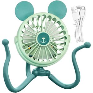 Unbranded (Olive Green) Rechargeable Stroller Fan Octopus Handheld Personal Stroller Fan Unbranded (Olive Green) Rechargeable Stroller Fan Octopus Handheld Personal Stroller Fan