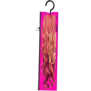 Unbranded (Pvc Dust Bag Medium Pink Hook) Wig Bags Storage with Hanger,Wig Case with Z Unbranded (Pvc Dust Bag Medium Pink Hook) Wig Bags Storage with Hanger,Wig Case with Z