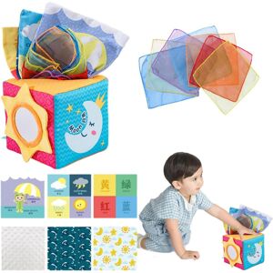 Unbranded (C) Tissue Paper Box Toy Crinkle Paper Sensory Silk Scarves Toys Early Devel Unbranded (C) Tissue Paper Box Toy Crinkle Paper Sensory Silk Scarves Toys Early Devel