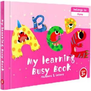 Unbranded (B) Sensory Travel Book Toddler Quiet Waterproof Busy Reusable Sticker Books - Unbranded (B) Sensory Travel Book Toddler Quiet Waterproof Busy Reusable Sticker Books -