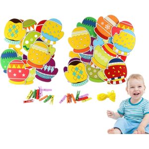 Unbranded (2) Educational Matching Toys Funny Mitten Shape Matching Game - Fine Motor Sk Unbranded (2) Educational Matching Toys Funny Mitten Shape Matching Game - Fine Motor Sk