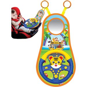 Unbranded (Carpet tiger) Kids Steering Wheel Toy - 360-degree Rotating Car Backseat Steeri Unbranded (Carpet tiger) Kids Steering Wheel Toy - 360-degree Rotating Car Backseat Steeri