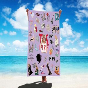 Unbranded (75*150cm, B) Taylor Swift Print Beach Towel Oversized, Super Absorbent Microfib Unbranded (75*150cm, B) Taylor Swift Print Beach Towel Oversized, Super Absorbent Microfib