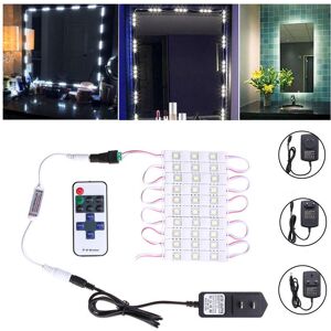GreenZech (UK Plug) Waterproof 1.5M SMD5630 LED White Cosmetic Mirror Module Strip Light+ GreenZech (UK Plug) Waterproof 1.5M SMD5630 LED White Cosmetic Mirror Module Strip Light+