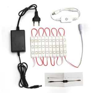 GreenZech (EU Plug) 6W SMD5630 Dimmable Waterproof White 30 LED Module Strip Light Cabinet GreenZech (EU Plug) 6W SMD5630 Dimmable Waterproof White 30 LED Module Strip Light Cabinet