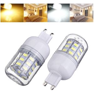 GreenZech (White) G9 3.5W 420LM AC 220V 30 SMD 5730 LED Corn Light Bulbs Clear Cover GreenZech (White) G9 3.5W 420LM AC 220V 30 SMD 5730 LED Corn Light Bulbs Clear Cover