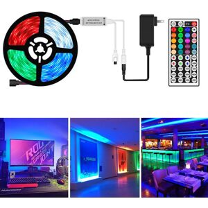 GreenZech (US Plug, 20M) 5050 RGB LED USB Remote Strip Light Color Changing Tape Cabinet L GreenZech (US Plug, 20M) 5050 RGB LED USB Remote Strip Light Color Changing Tape Cabinet L