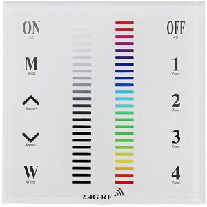 GreenZech (Type A) DC12-24V 2.4G Touch Switch Remote Control + RGB LED Controller for Stri GreenZech (Type A) DC12-24V 2.4G Touch Switch Remote Control + RGB LED Controller for Stri