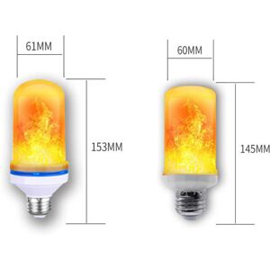 GreenZech (15cm three modes) Creative 3 or 4 Mode Gravity Sensor Flame Lights E27 LED Bulb GreenZech (15cm three modes) Creative 3 or 4 Mode Gravity Sensor Flame Lights E27 LED Bulb