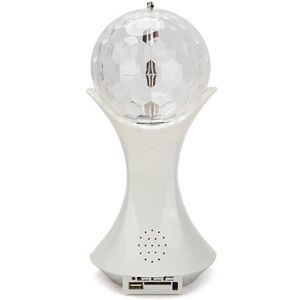 GreenZech (White) World Cup Rotating RGB LED Stage Light With Sound Mode MP3 Remote Contro GreenZech (White) World Cup Rotating RGB LED Stage Light With Sound Mode MP3 Remote Contro