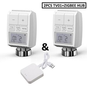 GreenZech (Wireless Gateway+2pcs Valve Controller) Smart WIFI Thermostatic Radiator Valve GreenZech (Wireless Gateway+2pcs Valve Controller) Smart WIFI Thermostatic Radiator Valve