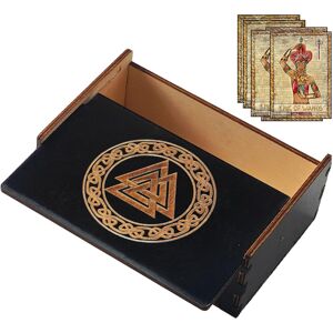 Unbranded (3) Wooden Tarot Card Box Tarot Card Storage & Case,Vintage Trinket Box Wood J Unbranded (3) Wooden Tarot Card Box Tarot Card Storage & Case,Vintage Trinket Box Wood J