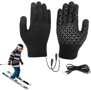 Unbranded (A, Grey) Rechargeable Gloves,1 Pair 5V Full Finger Electric Thermal Gloves Full Unbranded (A, Grey) Rechargeable Gloves,1 Pair 5V Full Finger Electric Thermal Gloves Full