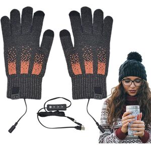 Unbranded (A, Green) Heated Gloves for Women,Hiking Cycling USB Hand Warmers 3 Levels Sn Unbranded (A, Green) Heated Gloves for Women,Hiking Cycling USB Hand Warmers 3 Levels Sn